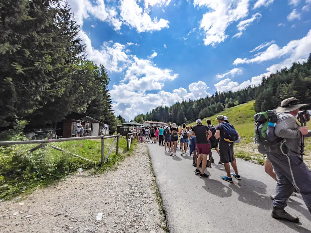 cable car rila seven lakes day trip from sofia bulgaria - laugh travel eat