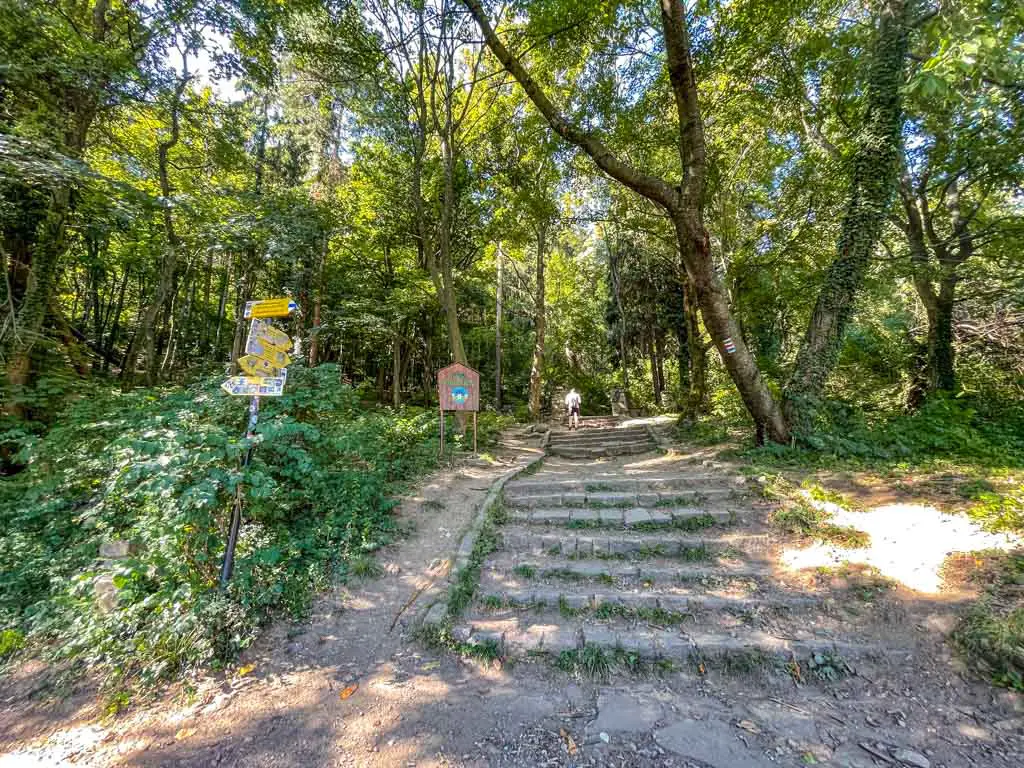 trail start boyana waterfall and lake sofia bulgaria - laugh travel eat
