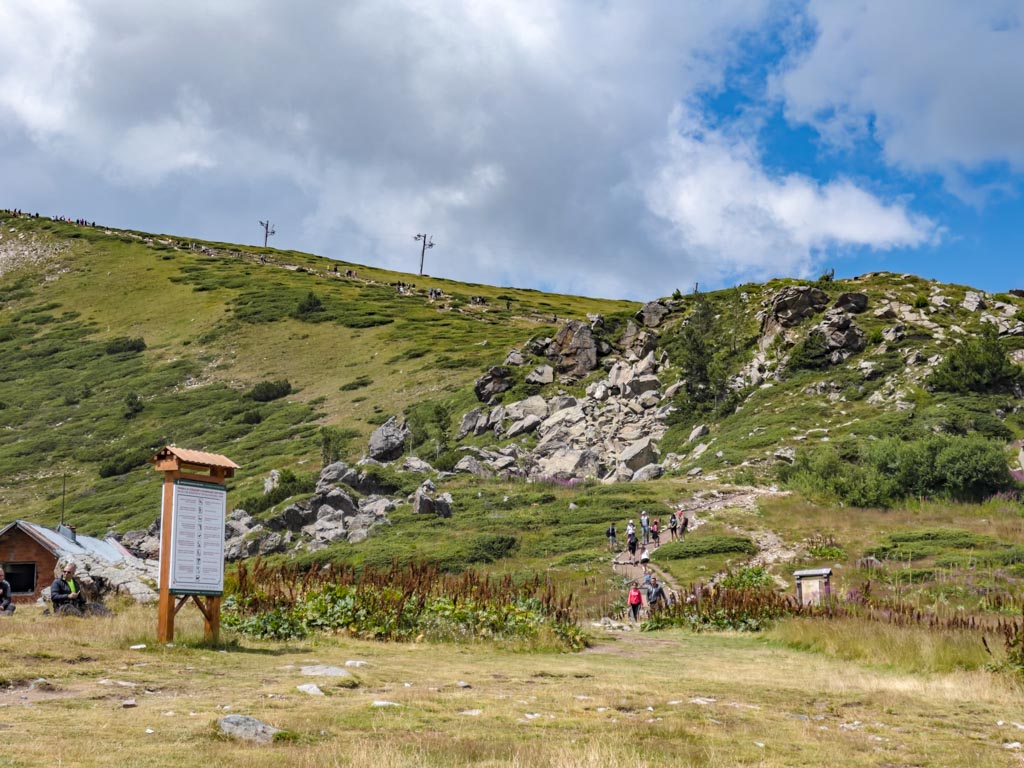 trail start rila seven lakes day trip from sofia bulgaria - laugh travel eat