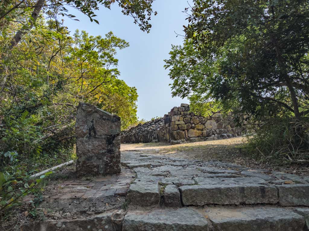 fan lau fort fan lau country trail lantau trail section 8 fan lau hike lantau island hong kong- laugh travel eat