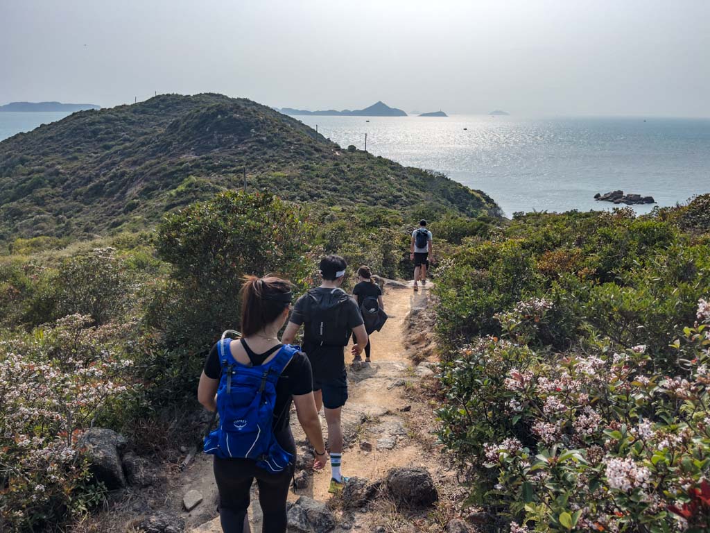 fan lau fort to fan lau village fan lau country trail lantau trail section 8 fan lau hike lantau island hong kong- laugh travel eat