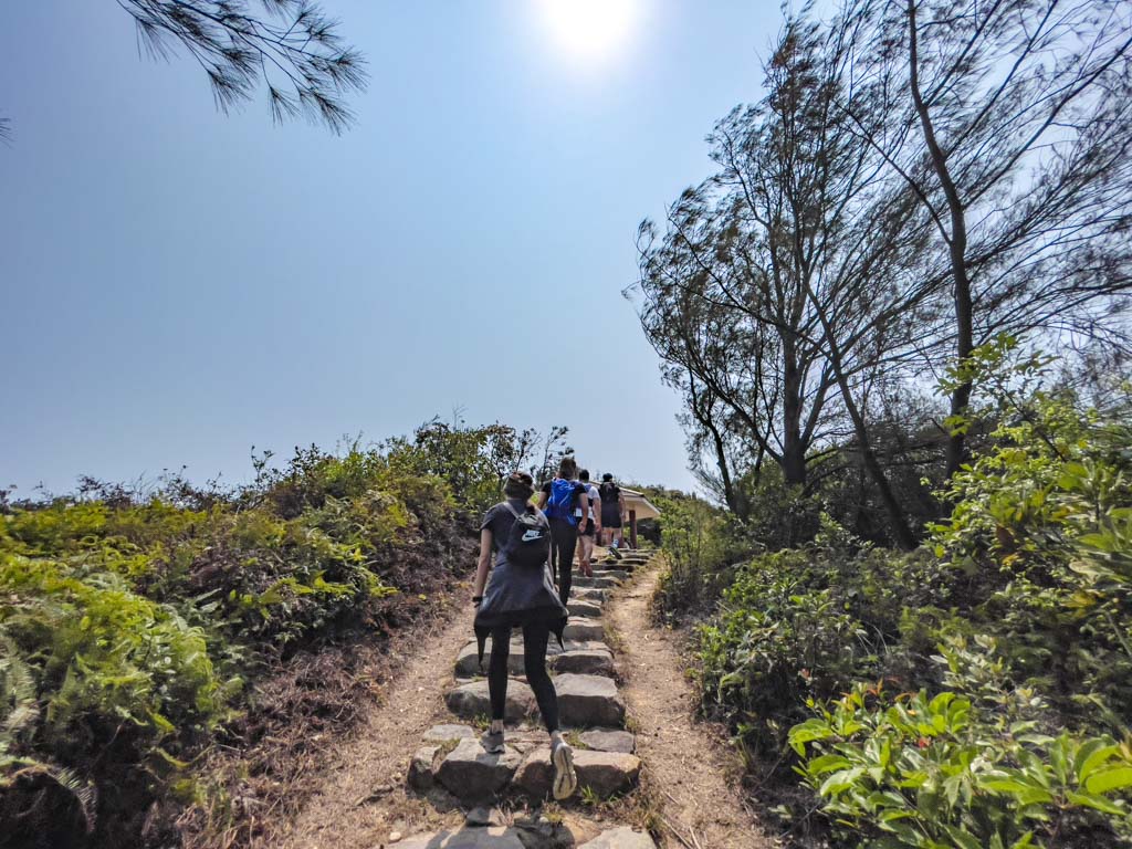 kau ling chung to pavilion lantau trail section 8 fan lau hike lantau island hong kong- laugh travel eat