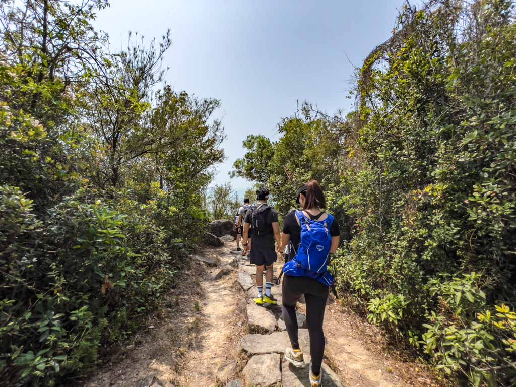 kau ling chung to pavilion lantau trail section 8 fan lau hike lantau island hong kong- laugh travel eat