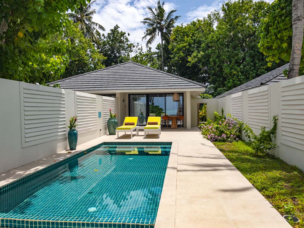 Beach Villa with Private Pool Villa Park Sun Island Maldives - laugh travel eat