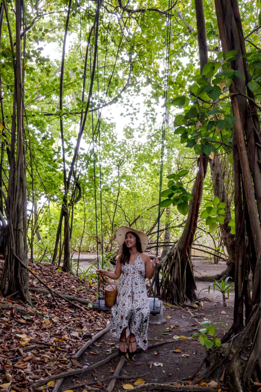 Swings in Royal Island Resort Maldives - laugh travel eat