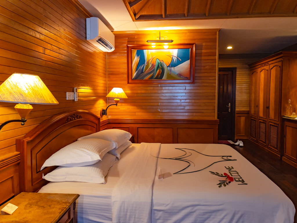 inside beach villa Royal Island Resort Maldives - laugh travel eat