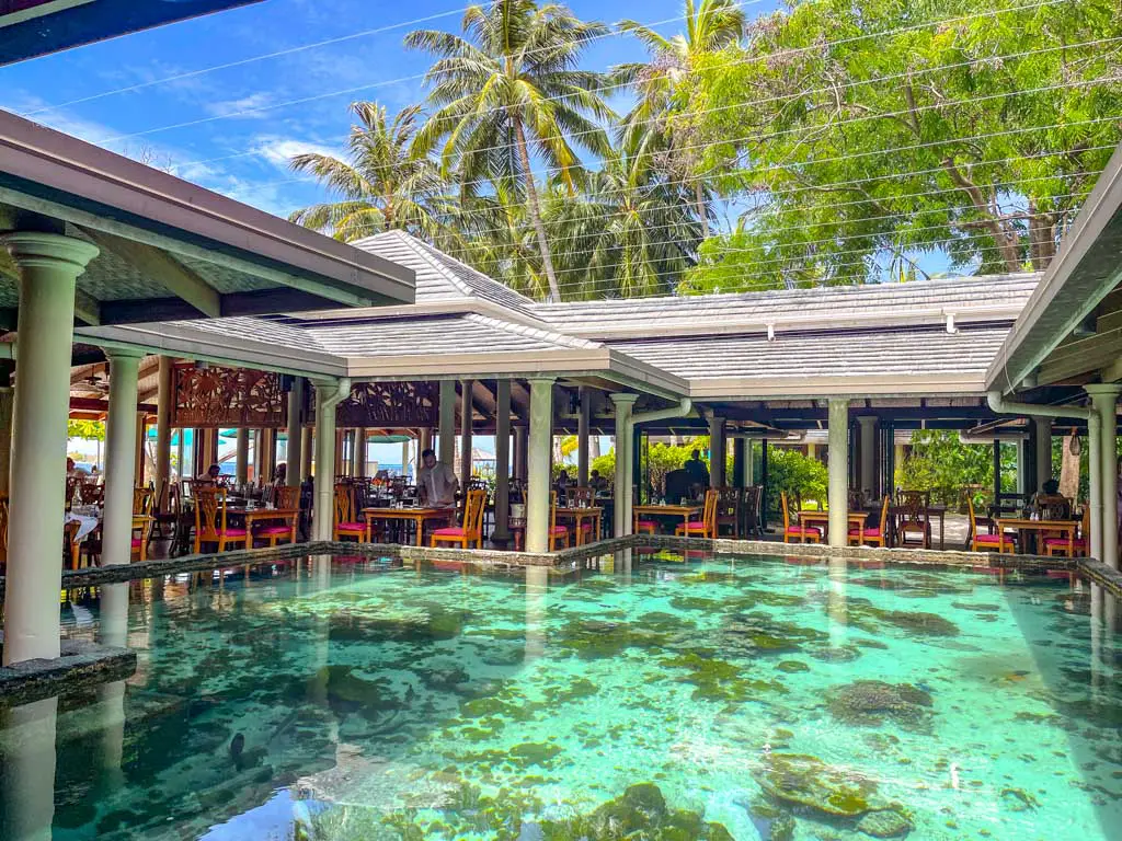 main restaurant royal island Maldives - laugh travel eat