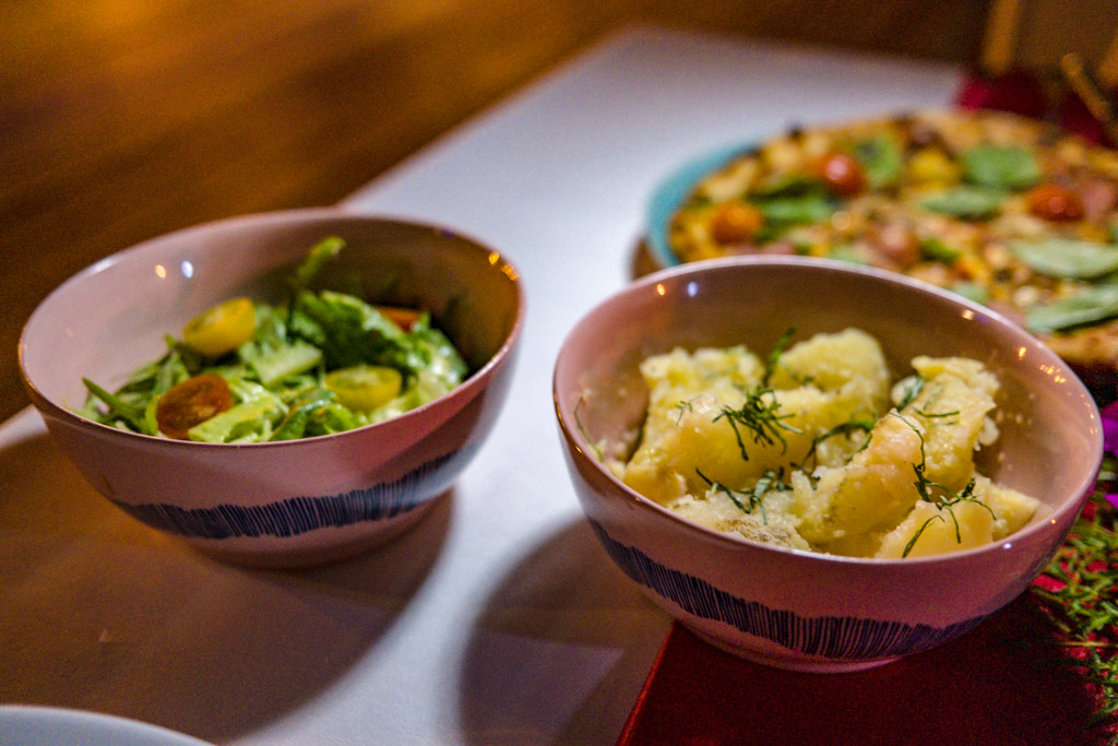 side dishes Al Pontile Italian Restaurant Villa Park Sun Island Maldives - laugh travel eat