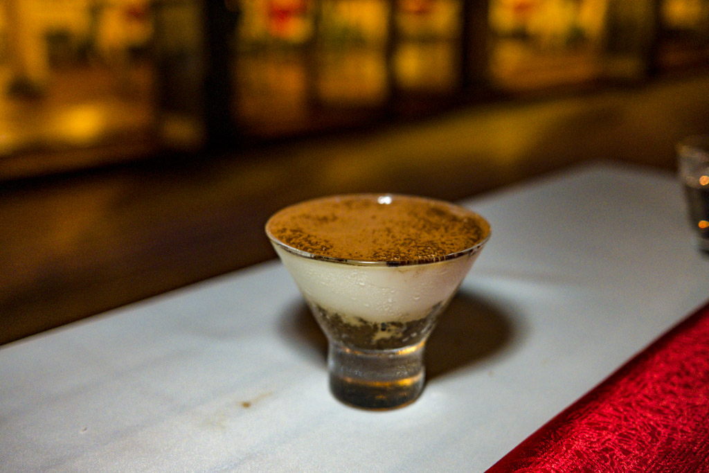 tiramisu Al Pontile Italian Restaurant Villa Park Sun Island Maldives - laugh travel eat