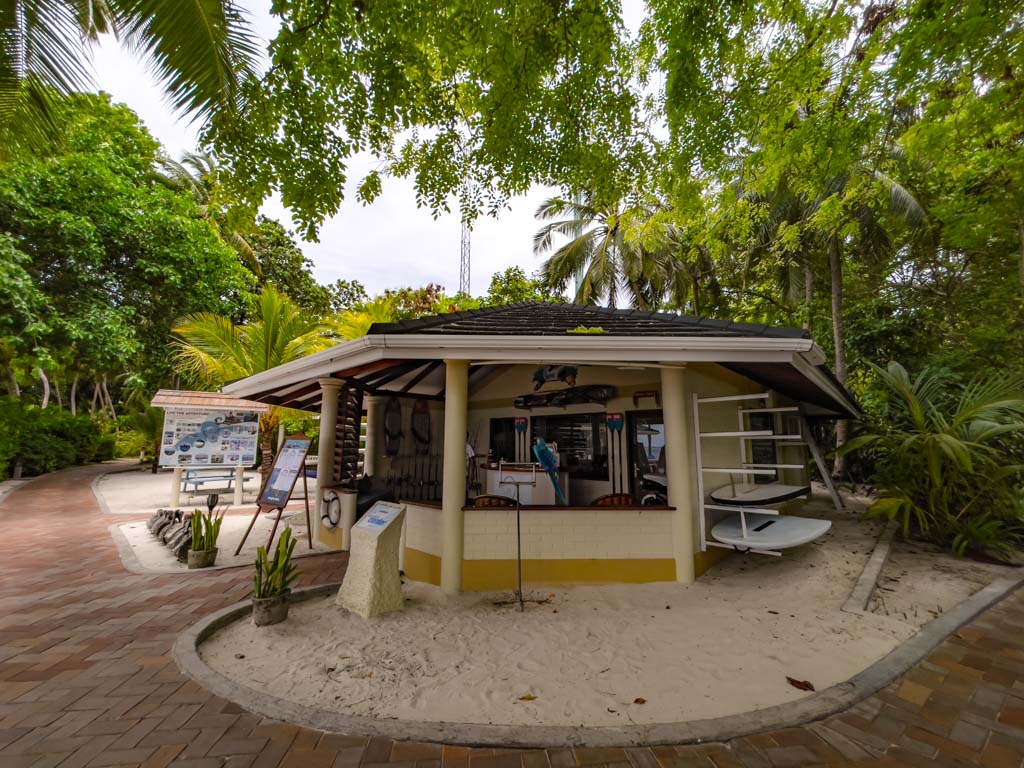 watersports center Royal Island Resort Maldives - laugh travel eat