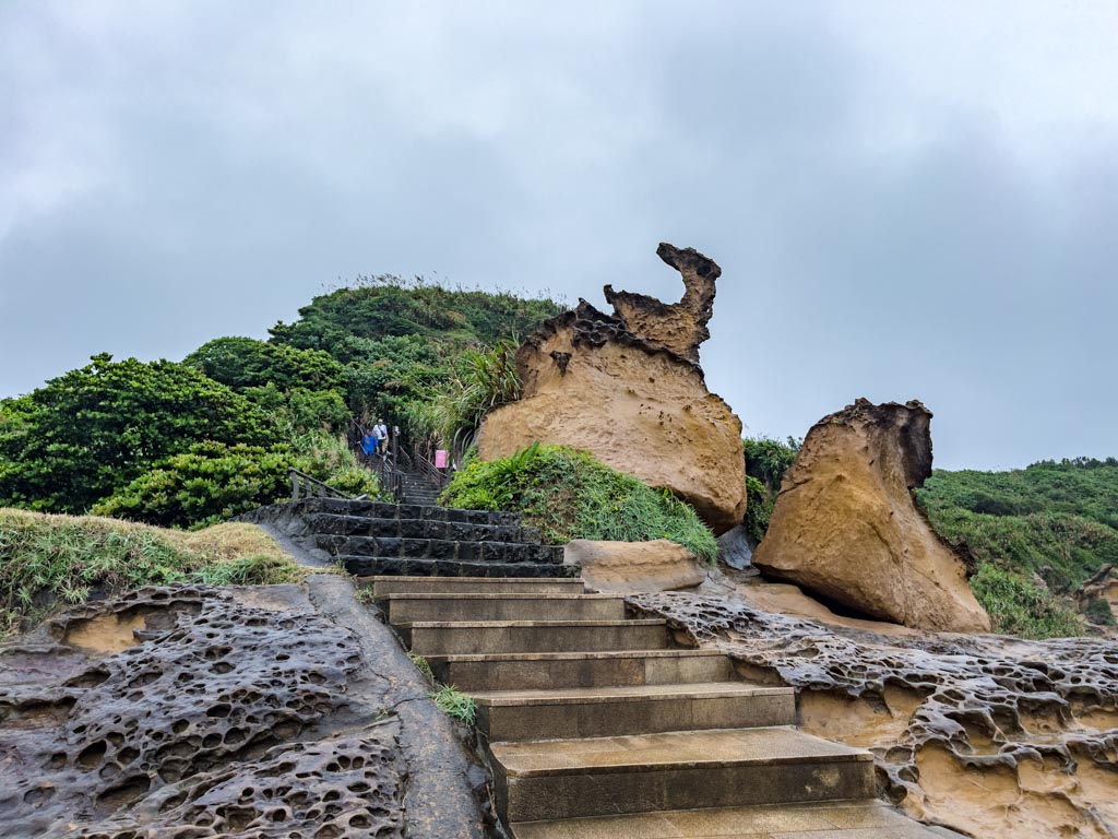 yehliu geo park day trip from taipei taiwan - laugh travel eat
