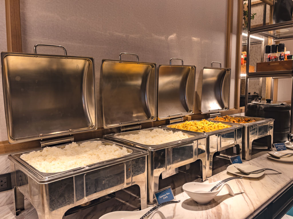 breakfast staybridge thong lor suites hotel bangkok thailand - laugh travel eat