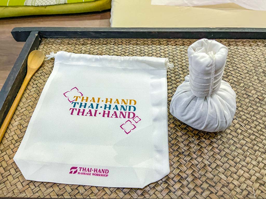 herbal compress thaihand massage workshop bangkok thailand - laugh travel eat