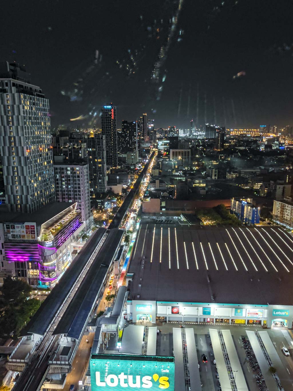 view of lotus and on nut bts innside by Melia Bangkok On Nut Thailand - laugh travel eat