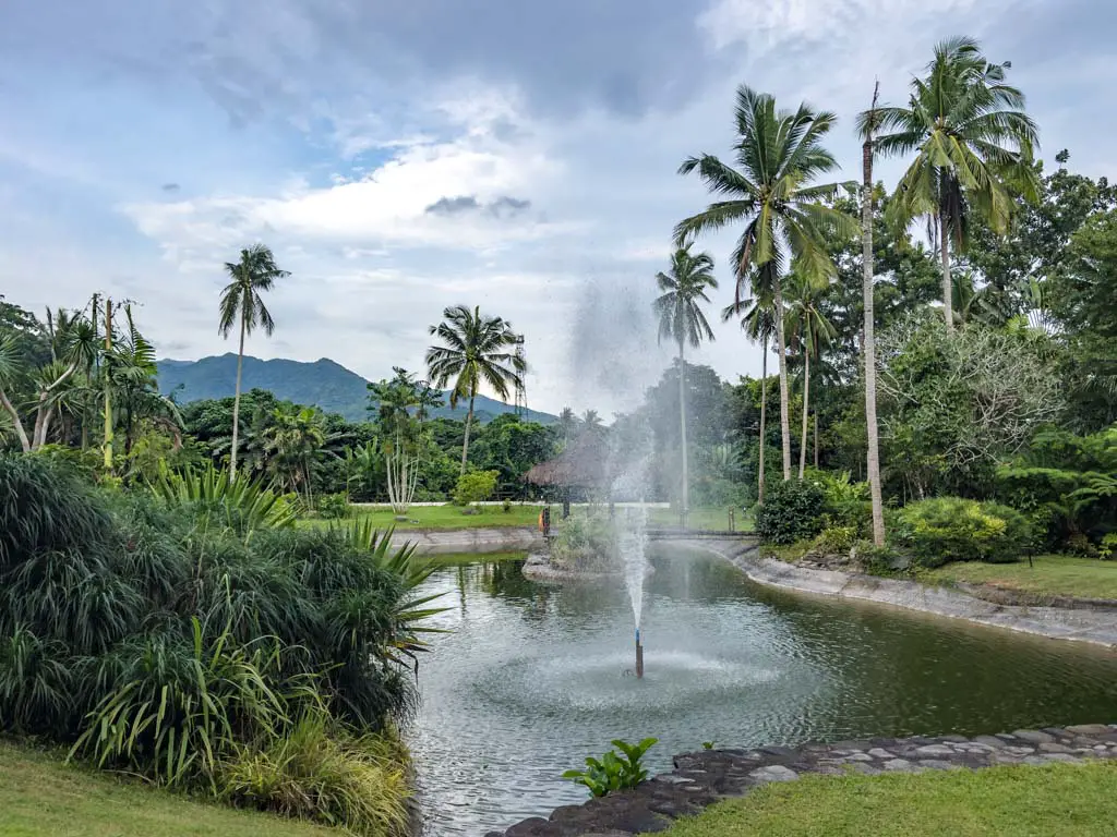 main pond San Benito Philippines - laugh travel eat
