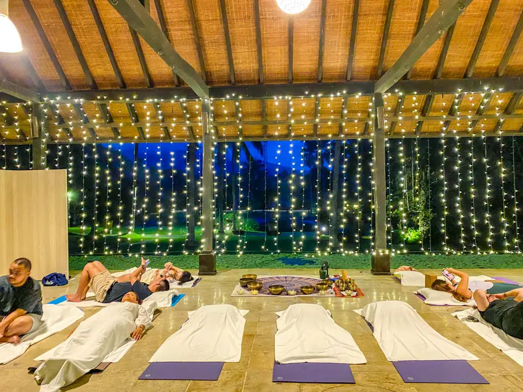 sound healing Farm at San Benito Philippines - laugh travel eat