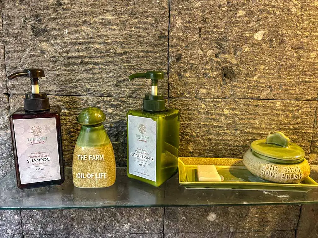 toiletries Farm at San Benito Philippines - laugh travel eat