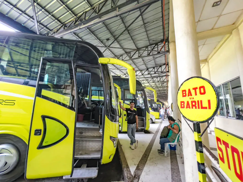 cebu city to moalboal bus bato via barili cebu south bus terminal cebu city cebu philippines - laugh travel eat-2