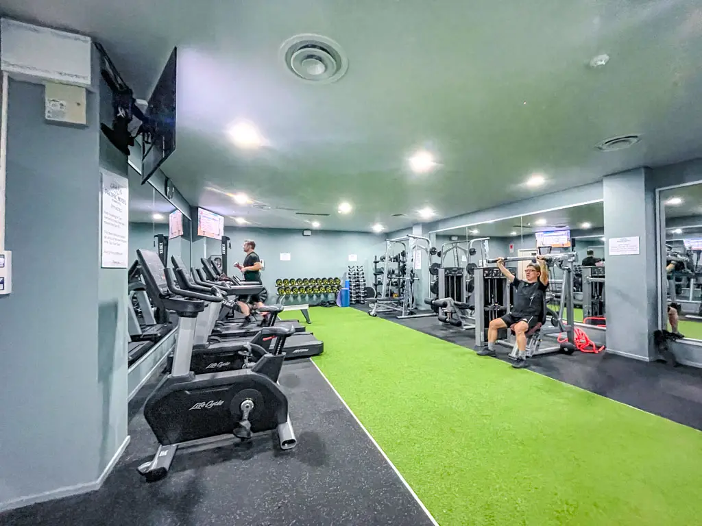 gym grand pacific hotel Suva Fiji - laugh travel eat