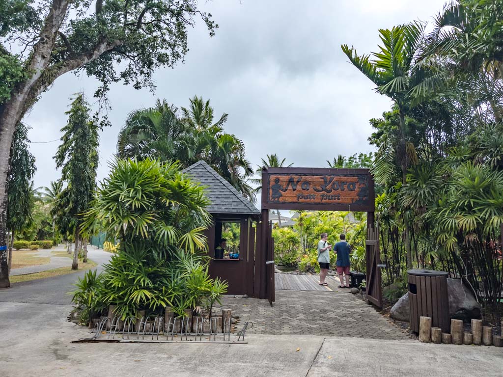 mini put put Shangri-la yanuca island coral coast Fiji - laugh travel eat