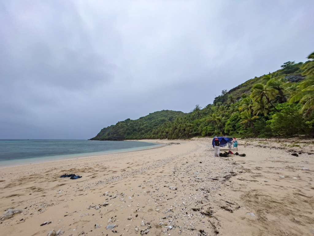 sacred island Calendonian Sky Captain Cook Cruise Fiji - laugh travel eat