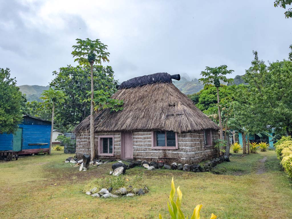 village and school visit Calendonian Sky Captain Cook Cruise Fiji - laugh travel eat