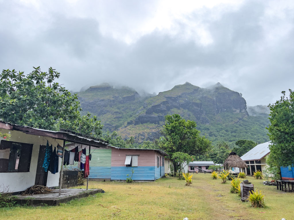 village and school visit Calendonian Sky Captain Cook Cruise Fiji - laugh travel eat-6