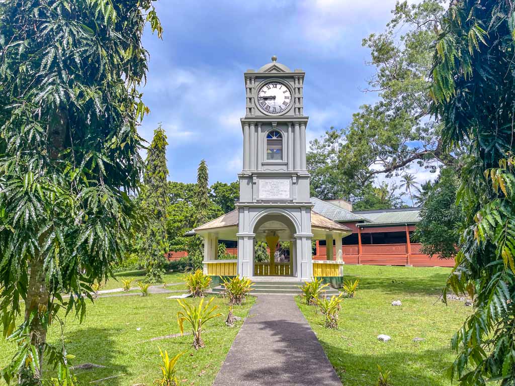 tower by Fiji National Museum Suva Fiji - laugh travel eat