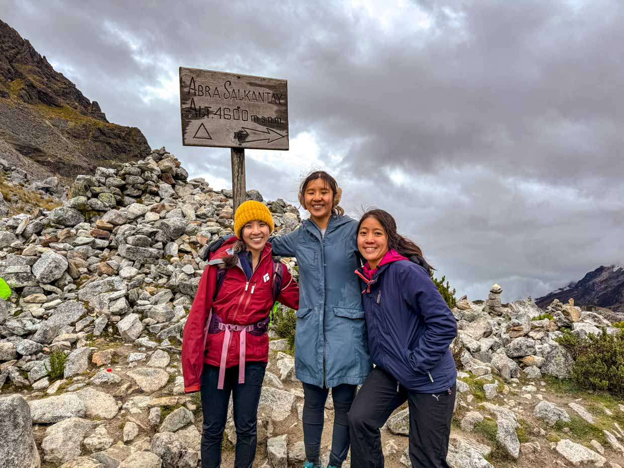 Salkantay Pass day 1 Alpaca Expeditions Salkantay Trek Cusco Peru - laugh travel eat