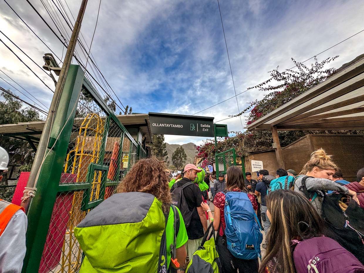 Train to Ollantaytambo machu picchu day 5 Alpaca Expeditions Salkantay Trek Cusco Peru - laugh travel eat