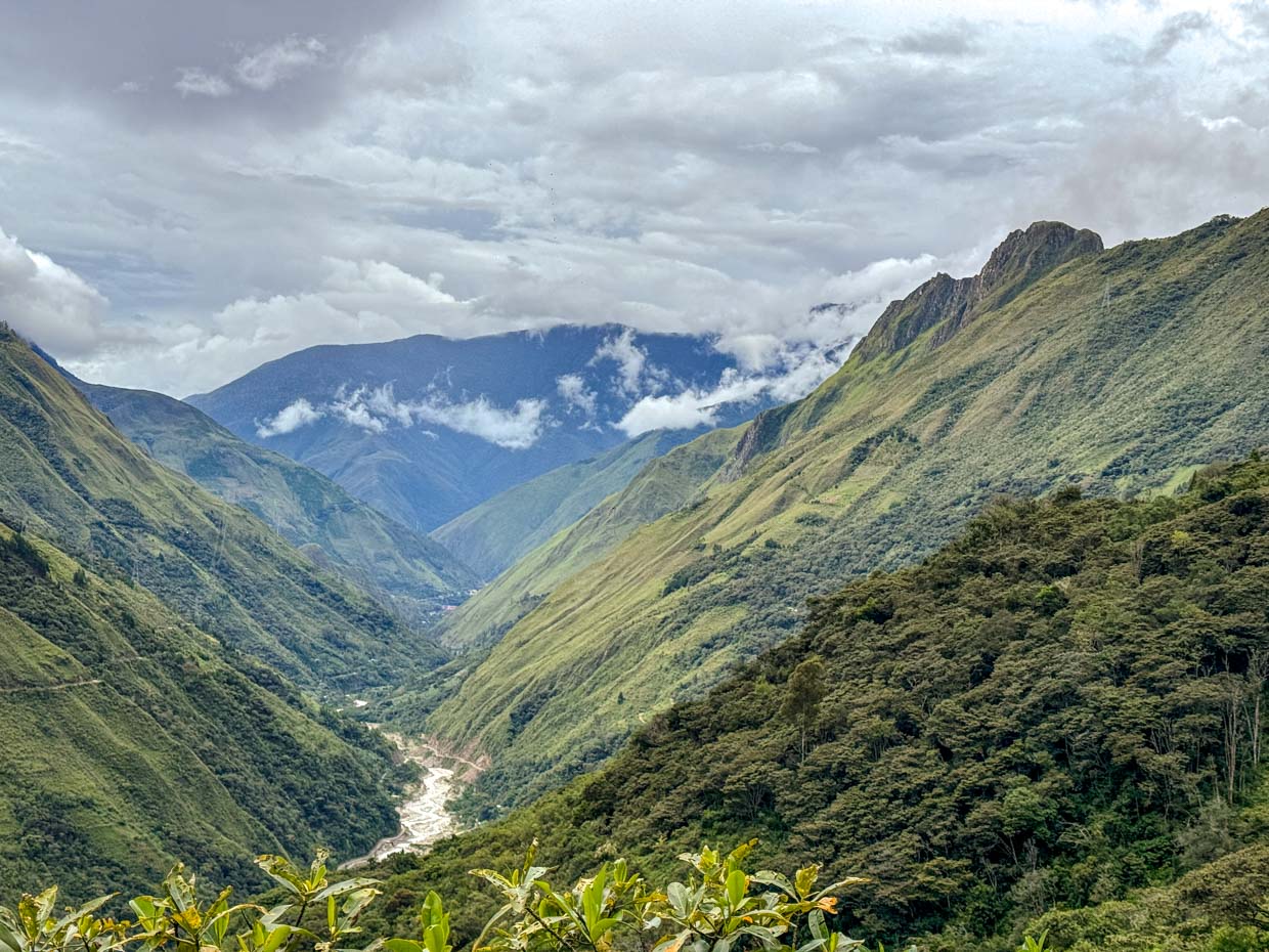 coffee farm to hilltop rest stop inca trail day 3 Alpaca Expeditions Salkantay Trek Cusco Peru - laugh travel eat