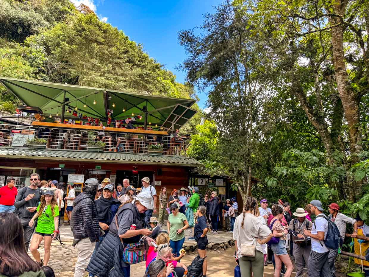 entrance machu picchu day 5 Alpaca Expeditions Salkantay Trek Cusco Peru - laugh travel eat