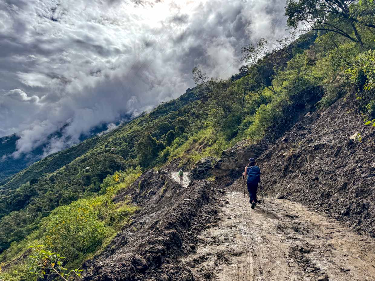 first stop to inca trail day 3 Alpaca Expeditions Salkantay Trek Cusco Peru - laugh travel eat