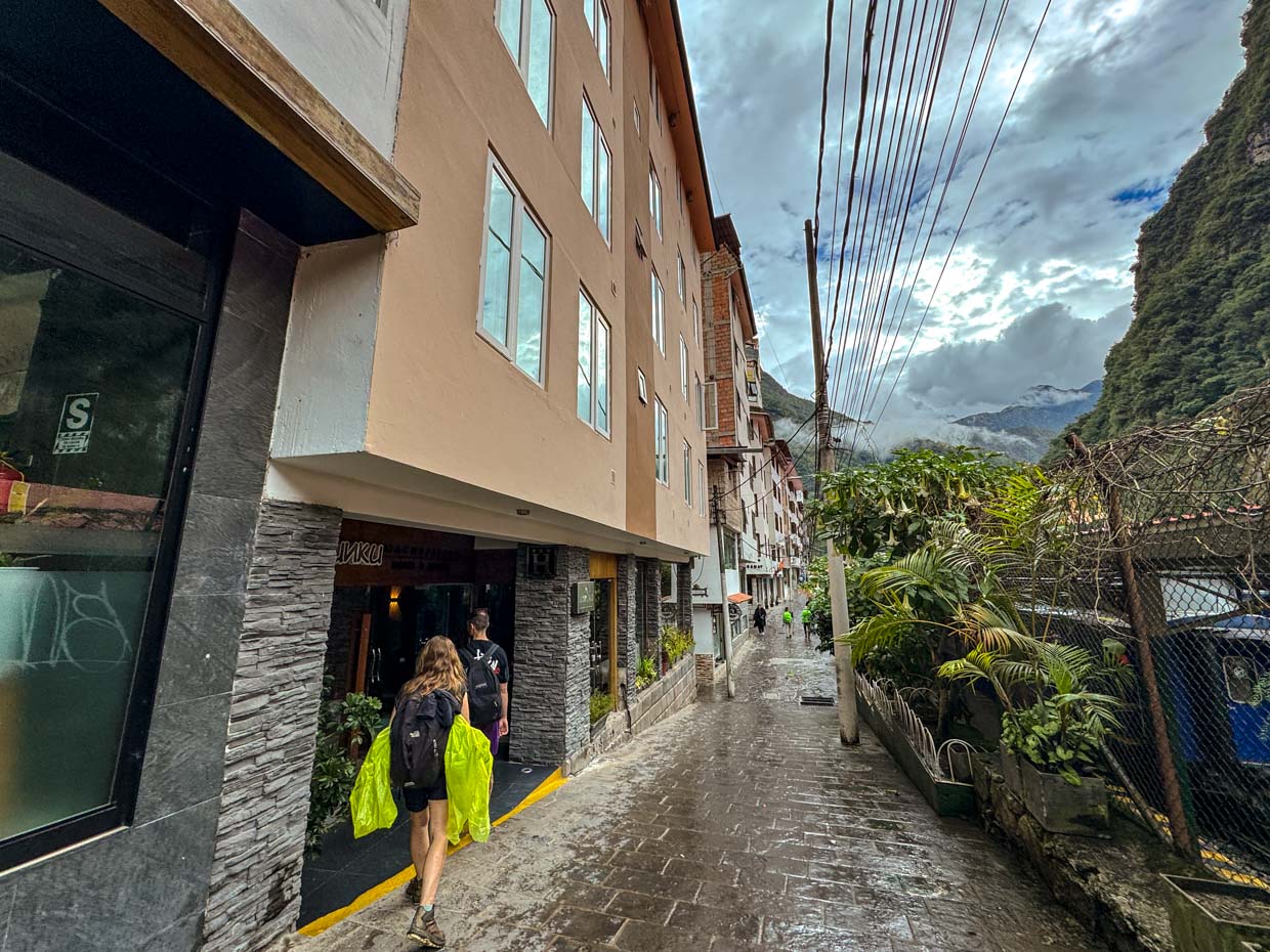 Aguas Caliente day 4 Alpaca Expeditions Salkantay Trek Cusco Peru - laugh travel eat