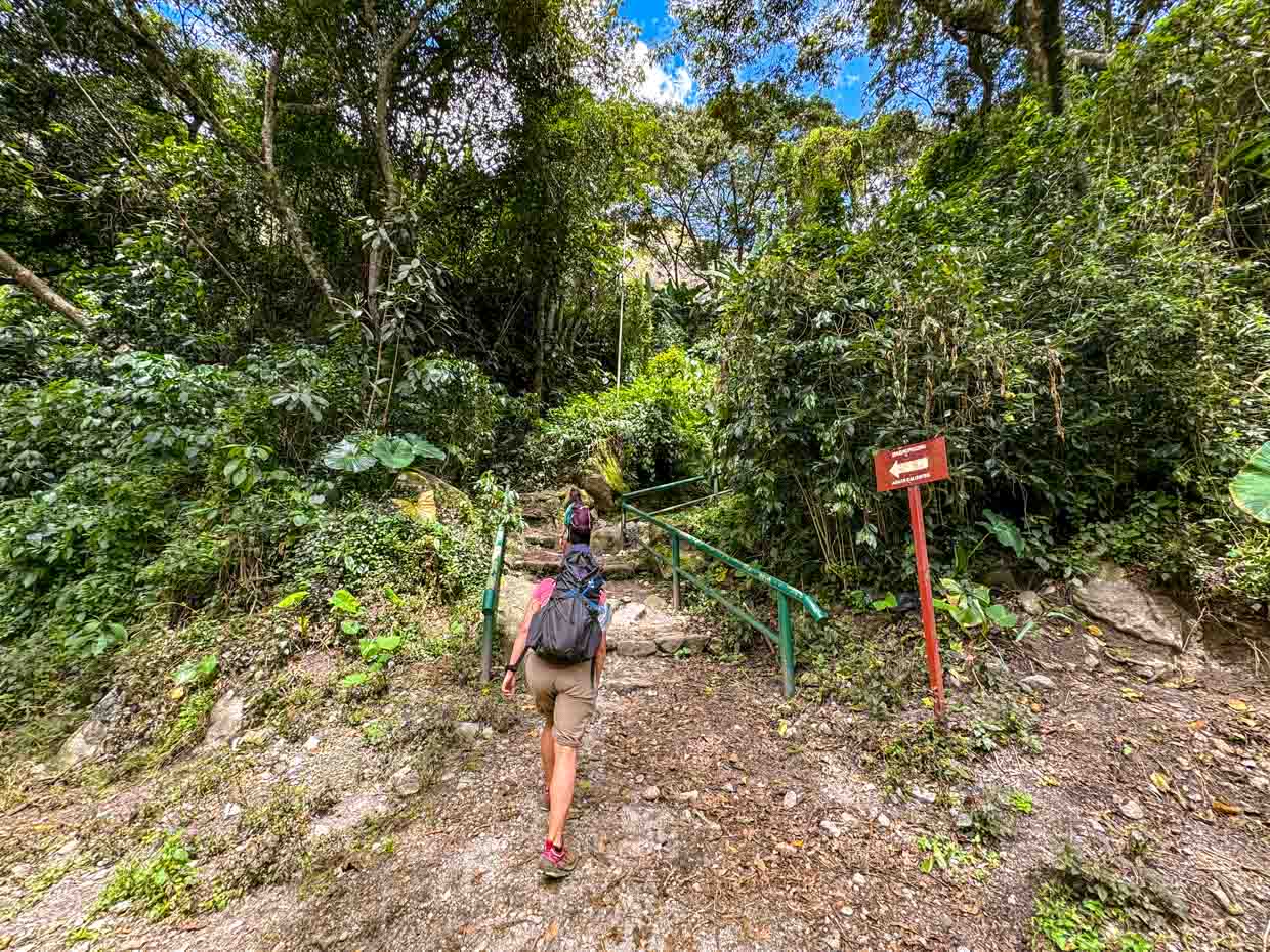 lunch spot to Aguas Caliente day 4 Alpaca Expeditions Salkantay Trek Cusco Peru - laugh travel eat