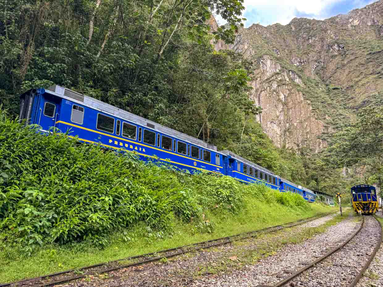 lunch spot to Aguas Caliente day 4 Alpaca Expeditions Salkantay Trek Cusco Peru - laugh travel eat
