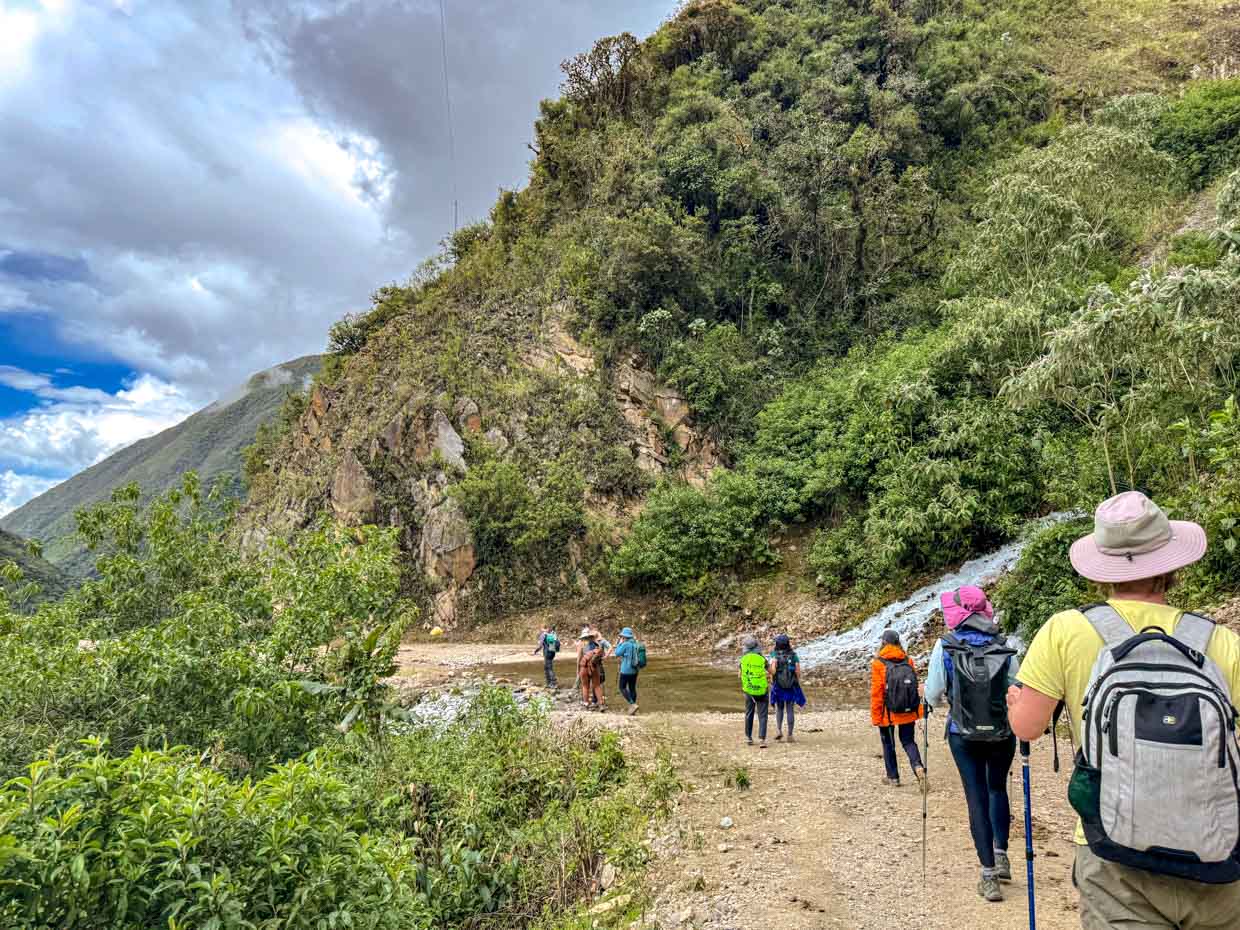 pavillion rest stop day 2 Alpaca Expeditions Salkantay Trek Cusco Peru - laugh travel eat
