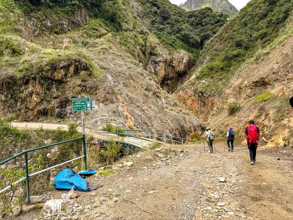 post lunch hike to pavillion rest stop day 2 Alpaca Expeditions Salkantay Trek Cusco Peru - laugh travel eat