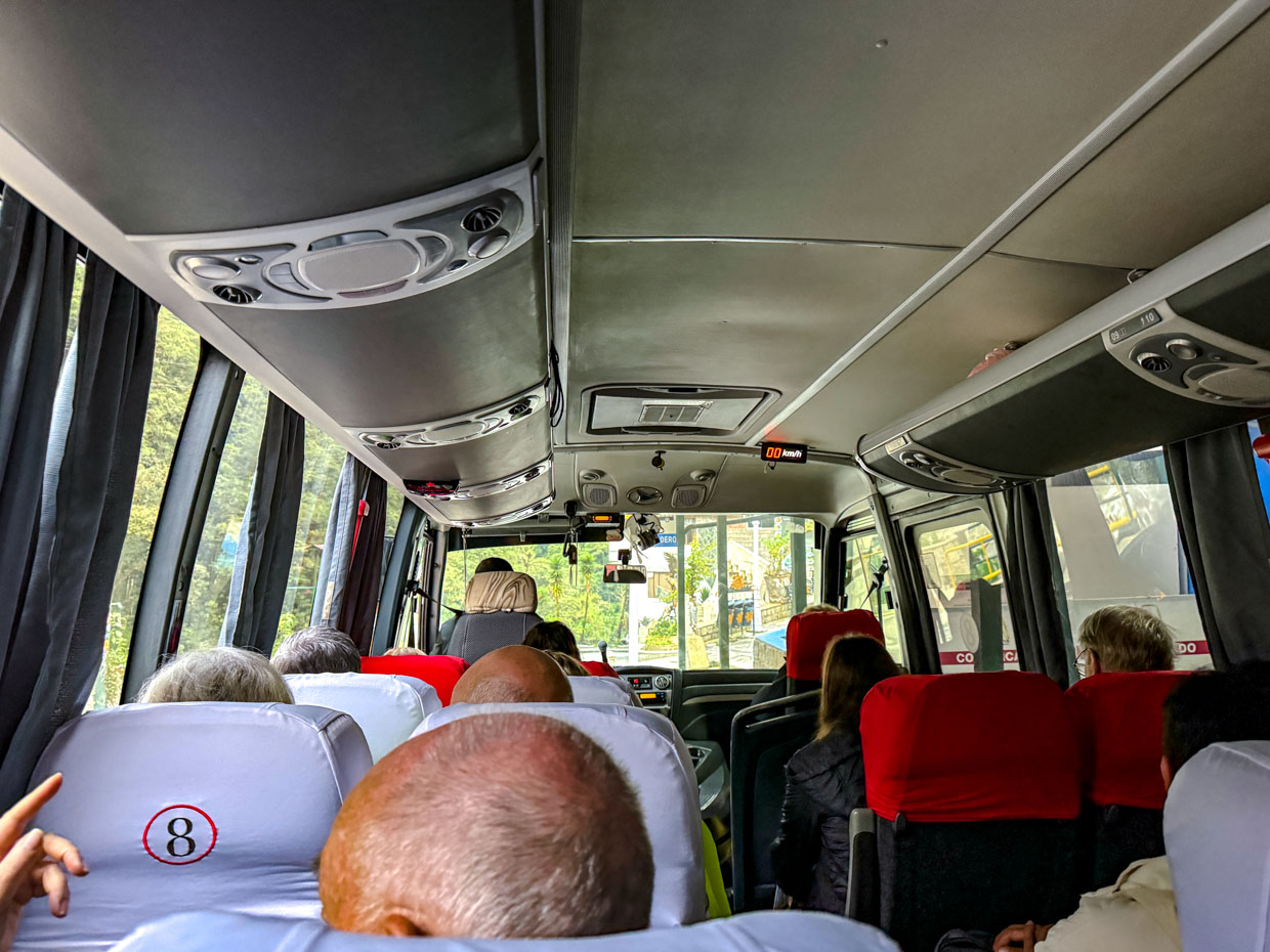shuttle to machu picchu day 5 Alpaca Expeditions Salkantay Trek Cusco Peru - laugh travel eat