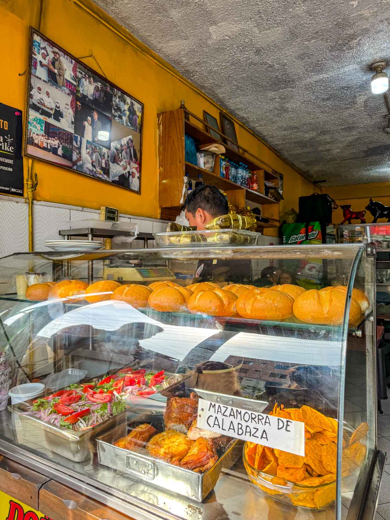 Pan con Chicharron Lima Tasty Tours Barranco Lima Peru - laugh travel eat