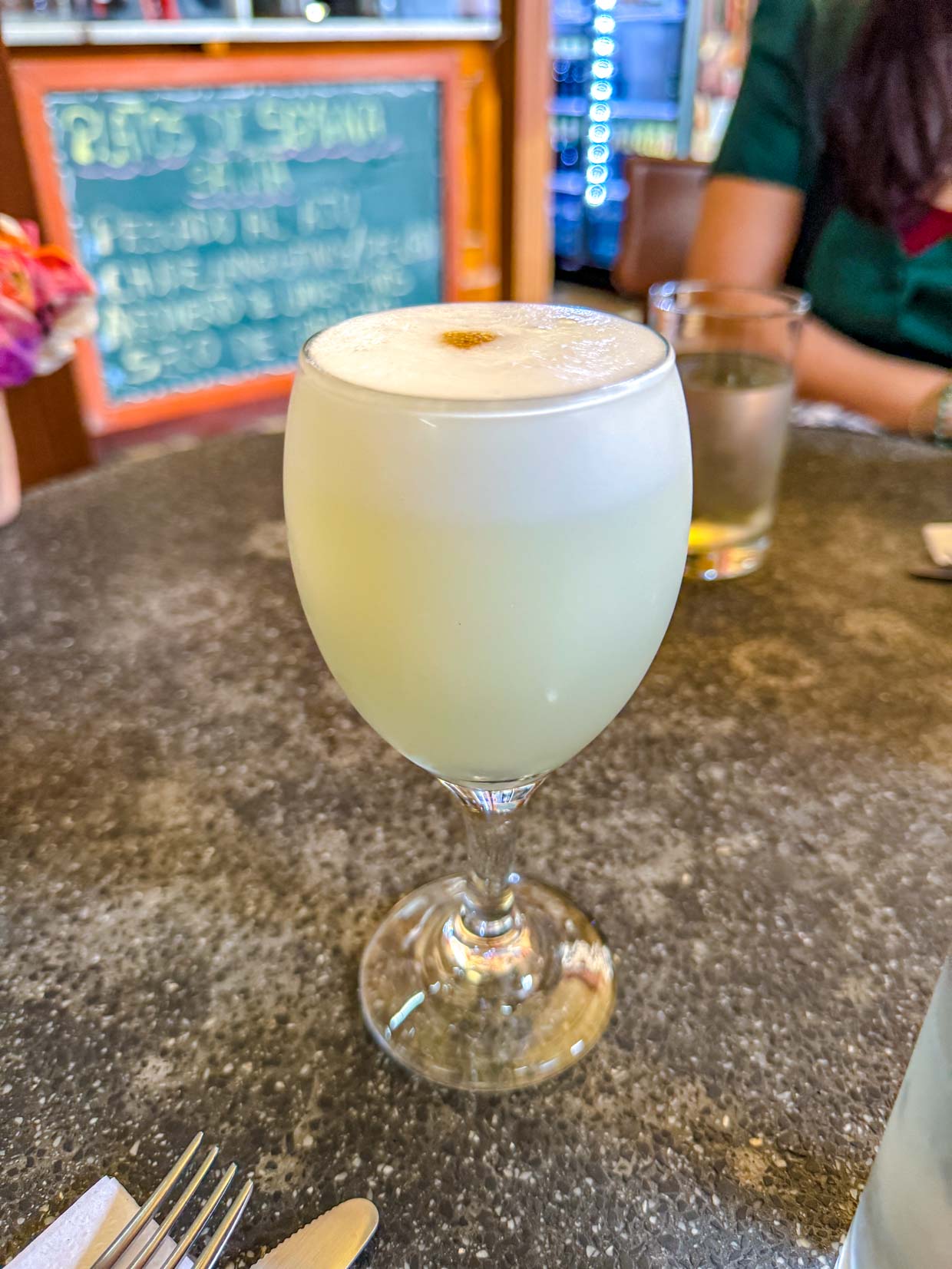 Pisco Sour Bar Cordano historic quarter Lima Peru - laugh travel eat