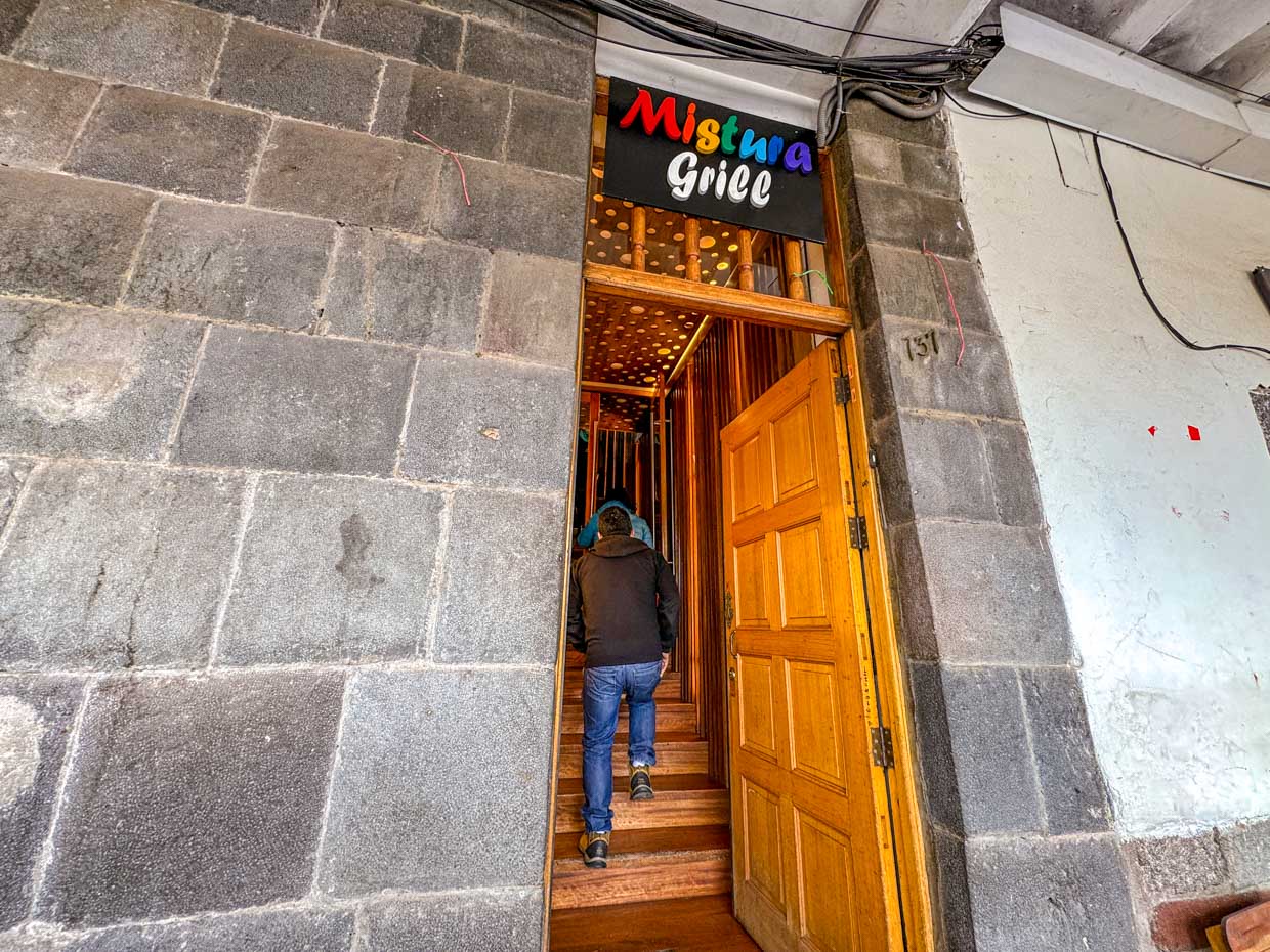Mistura Grill Cusco Peru - laugh travel eat