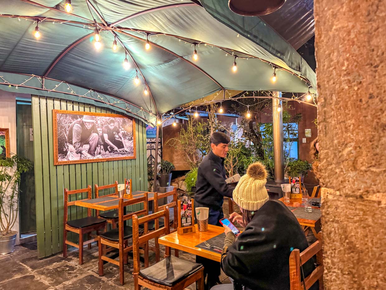 Organika restaurant Cusco Peru - laugh travel eat