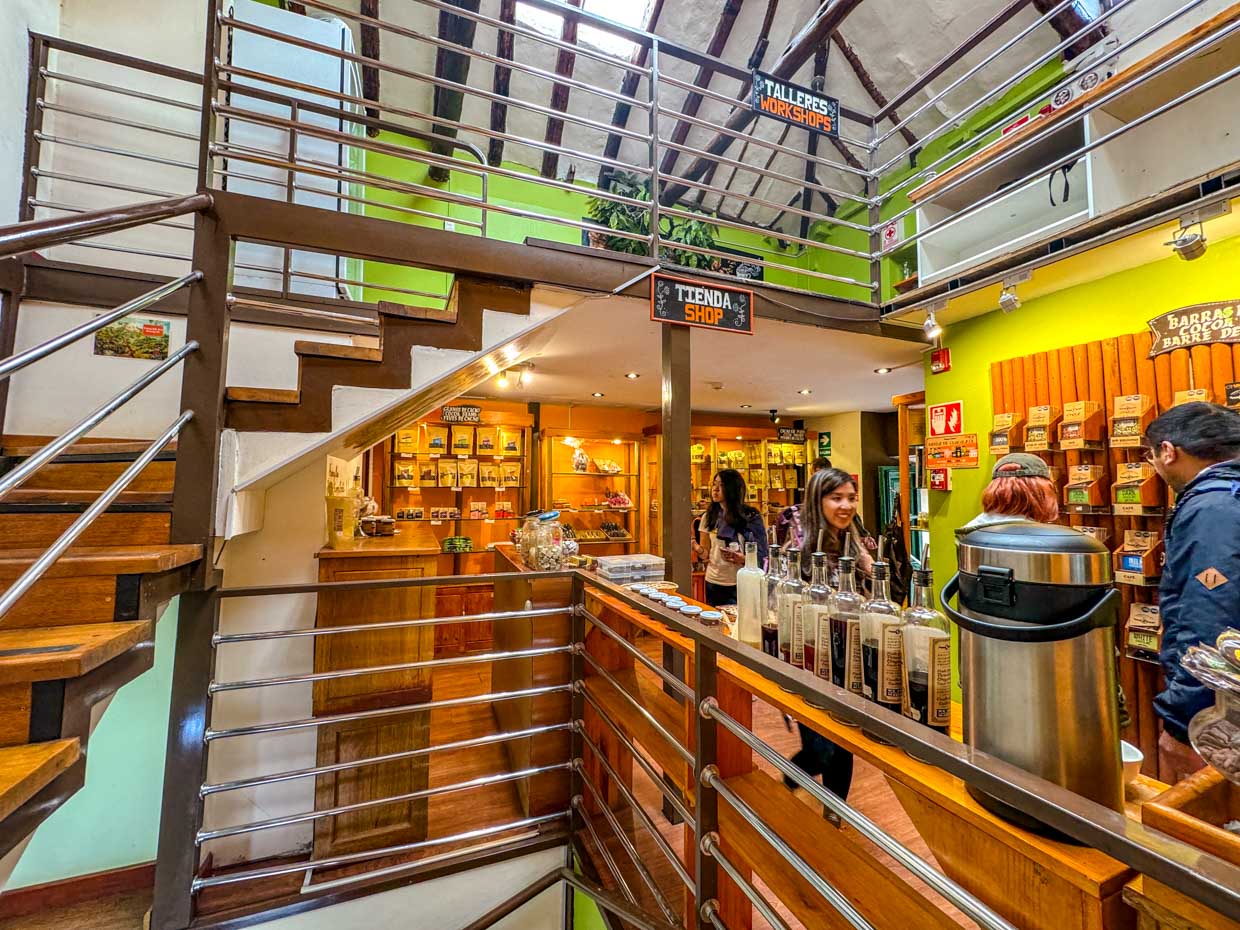 cocao museum Cusco Peru - laugh travel eat