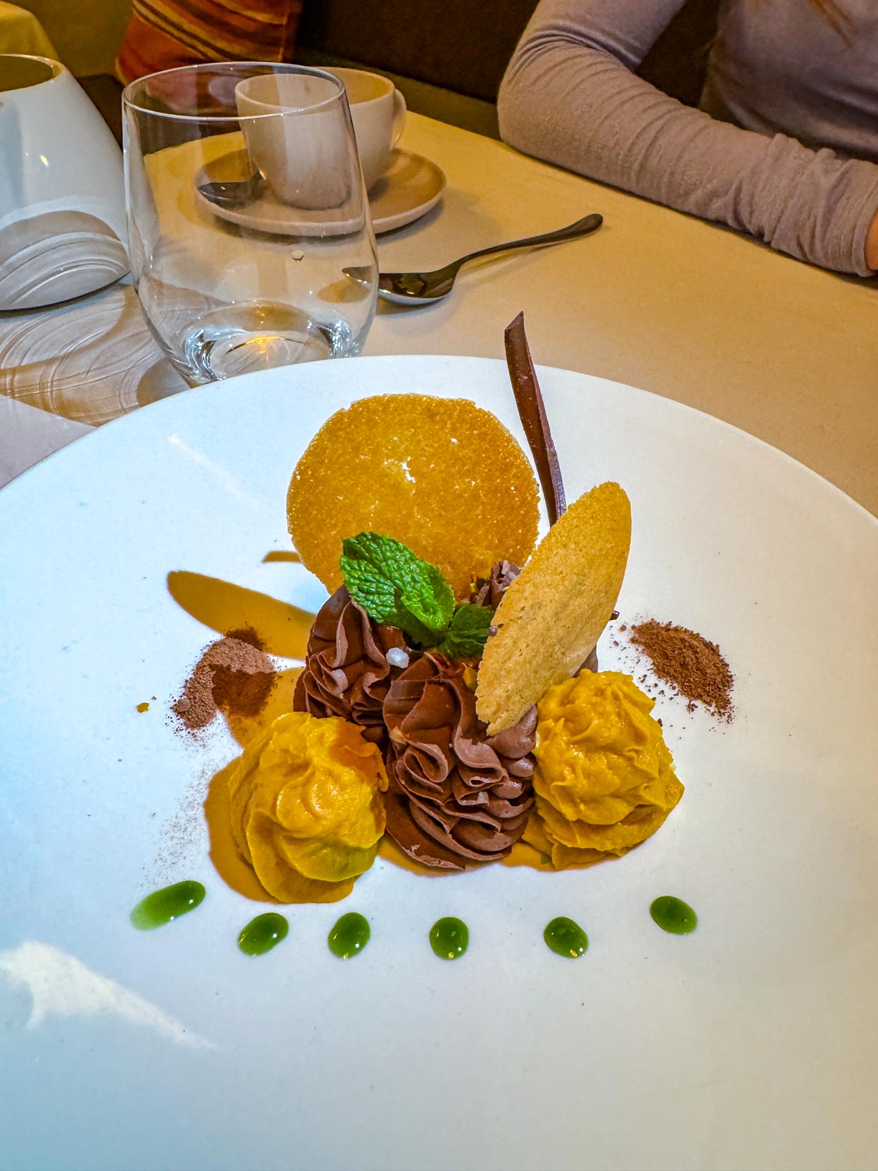 dessert Cicciolina Restaurant Cusco Peru - laugh travel eat