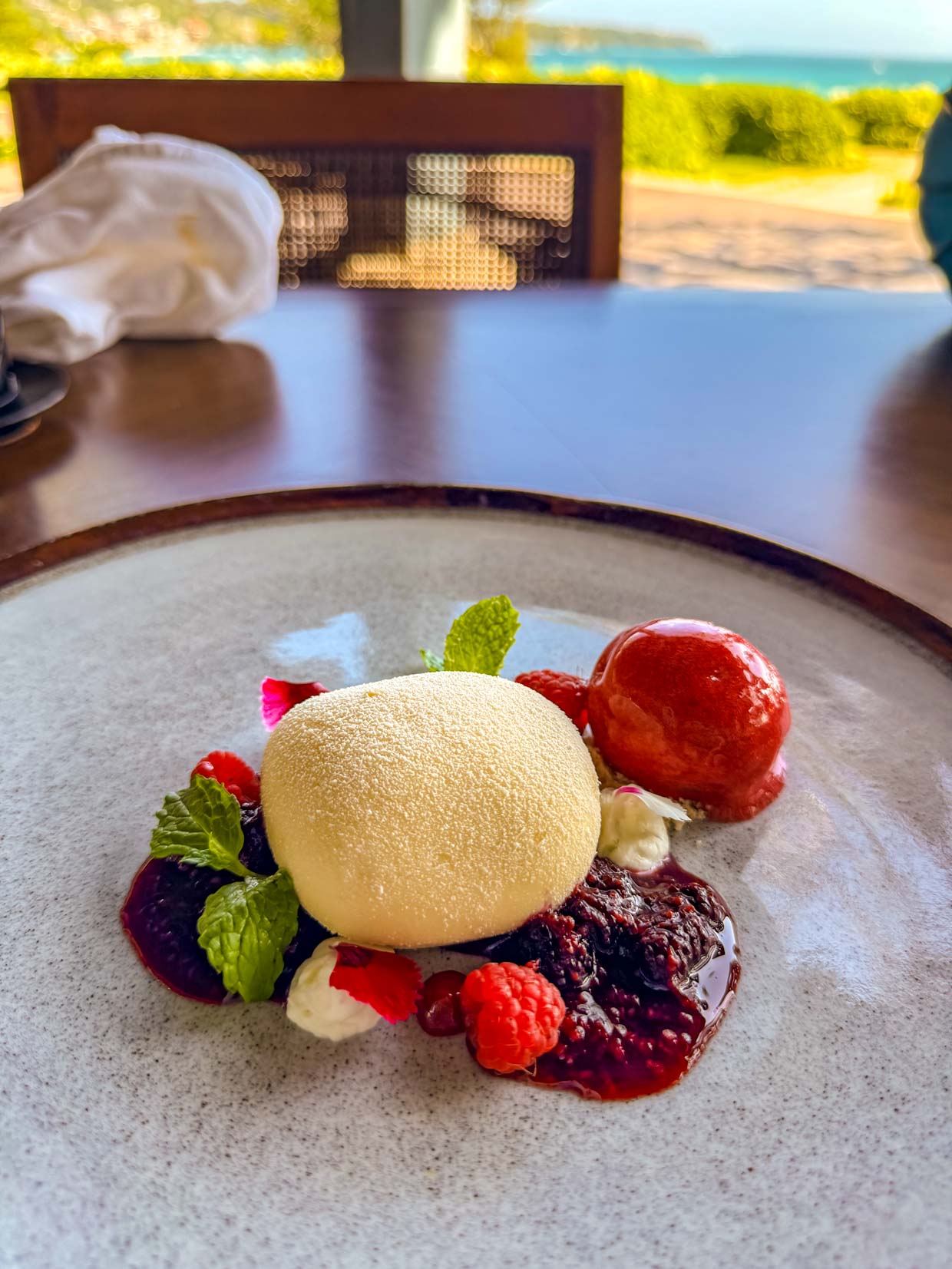 lunch Segaran Restaurant Jumeirah Bali Indonesia - laugh travel eat