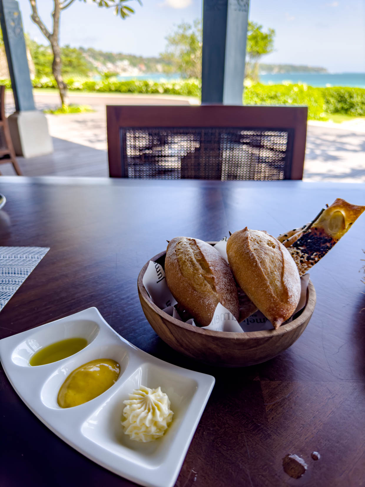 lunch Segaran Restaurant Jumeirah Bali Indonesia - laugh travel eat