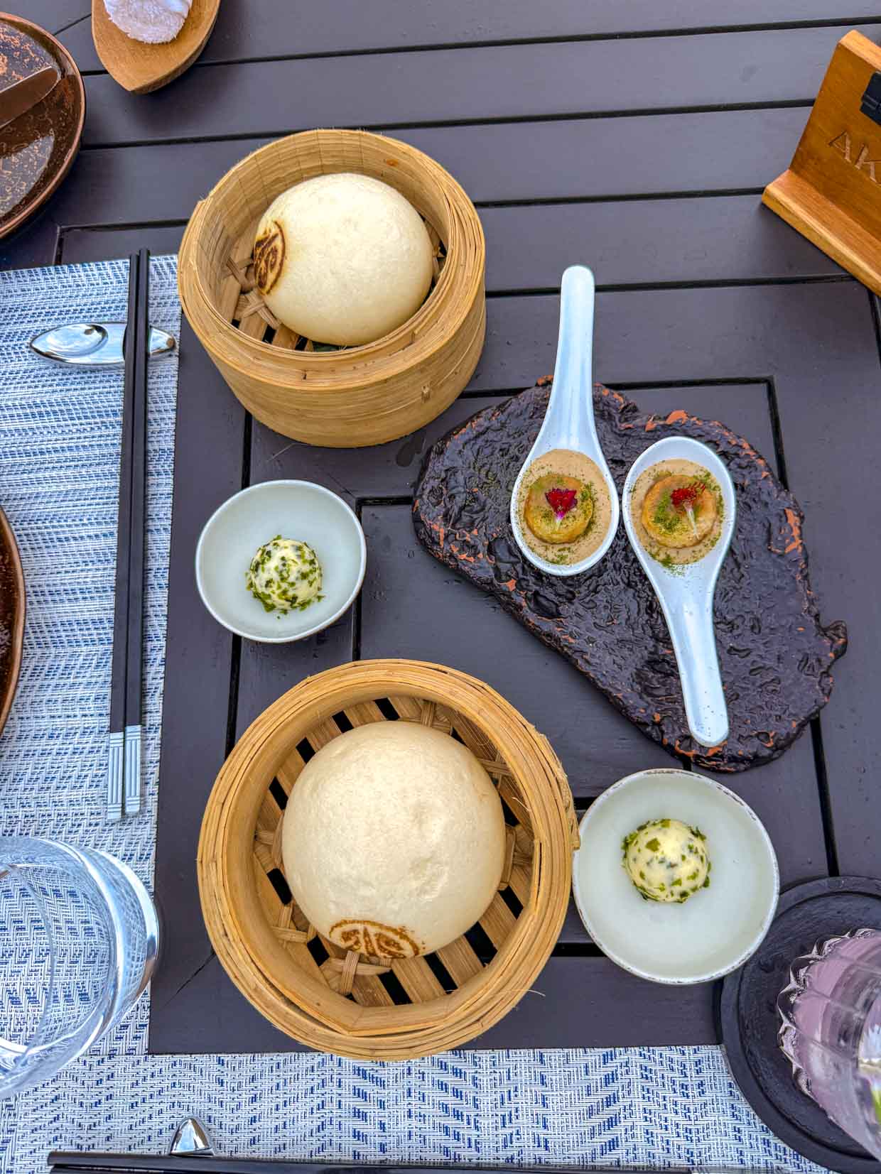 welcome food Akasa Restaurant Jumeirah Bali Indonesia - laugh travel eat