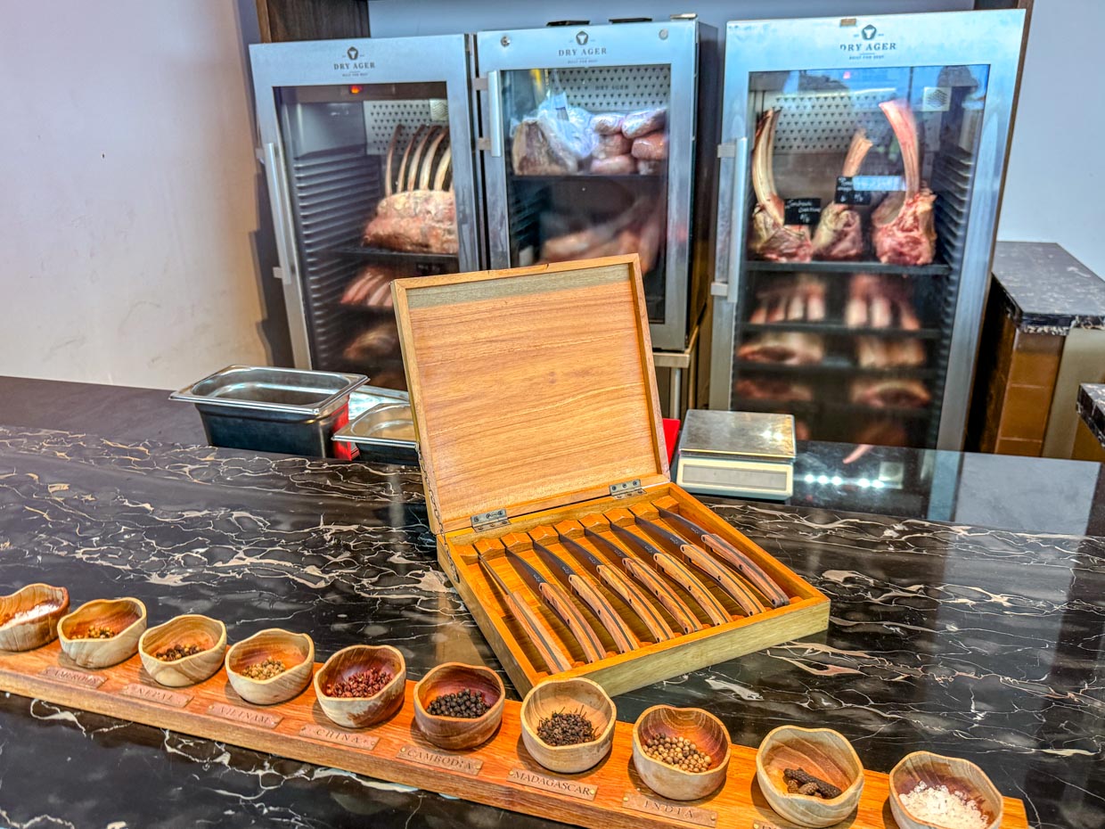 wood fire grill Akasa Restaurant Jumeirah Bali Indonesia - laugh travel eat