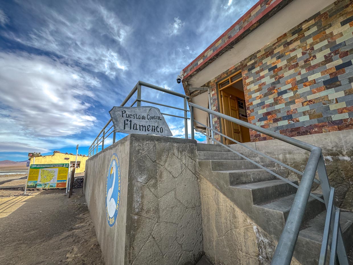 Colorado Lagoon day 2 of Uyuni tour Bolivia - laugh travel eat